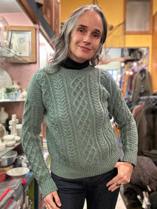 Fisherman Ladies Supersoft Aran Crew